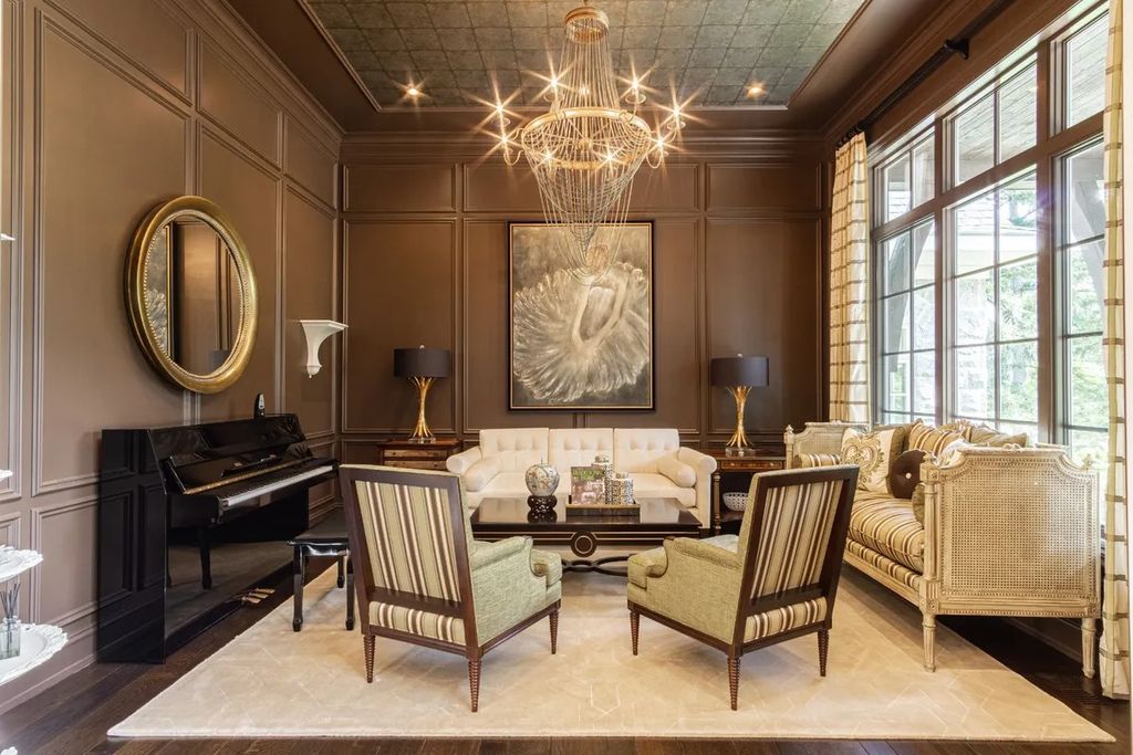Exquisite Custom-Built Masterpiece: Timeless Luxury Home in Franklin, MI Asking $3.195M
