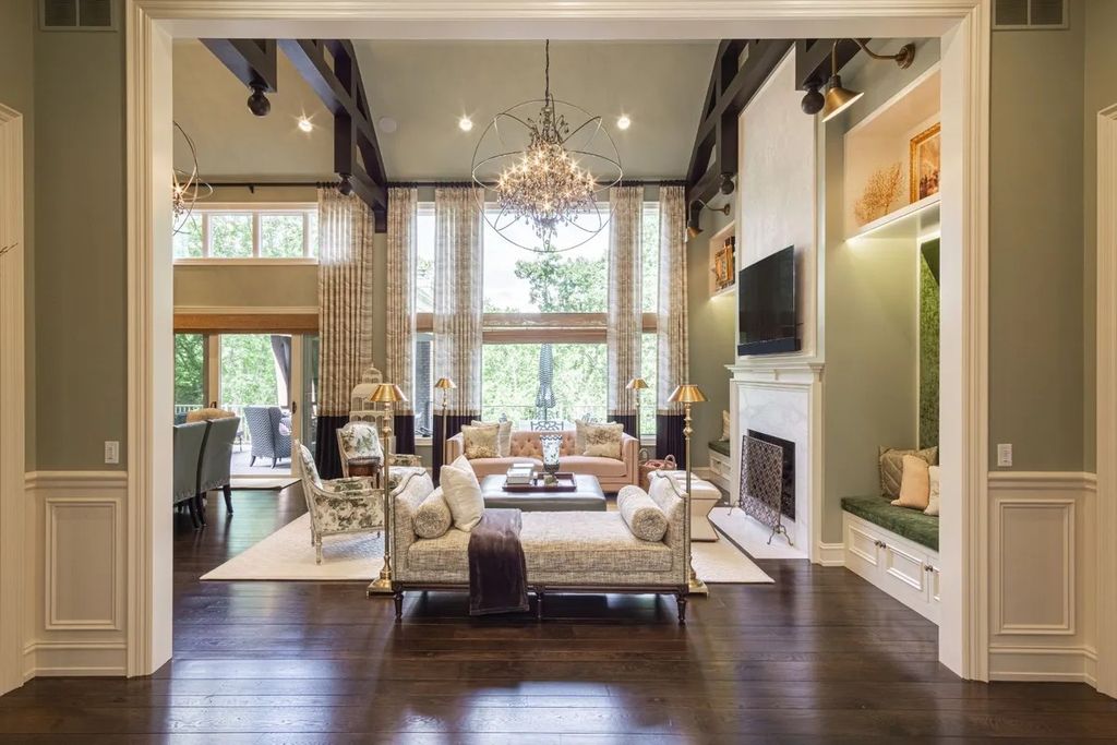 Exquisite Custom-Built Masterpiece: Timeless Luxury Home in Franklin, MI Asking $3.195M