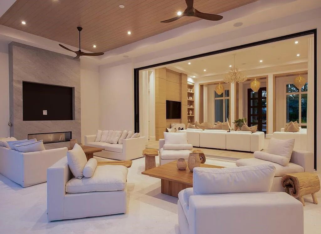 Discover luxurious living at 540 4th Avenue N in Old Naples, Florida. This brand-new home, built in 2023, features 5 beds, 6 baths, and 6,219 sq. ft. of living space.