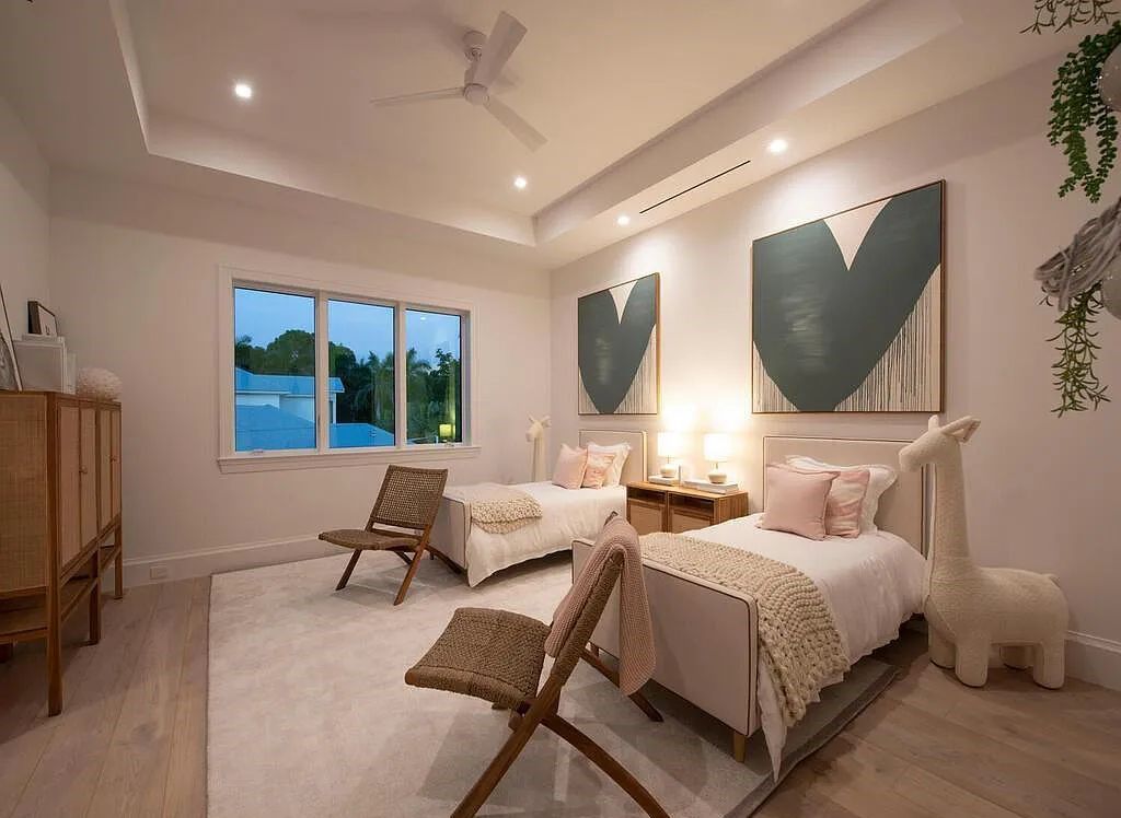 Discover luxurious living at 540 4th Avenue N in Old Naples, Florida. This brand-new home, built in 2023, features 5 beds, 6 baths, and 6,219 sq. ft. of living space.