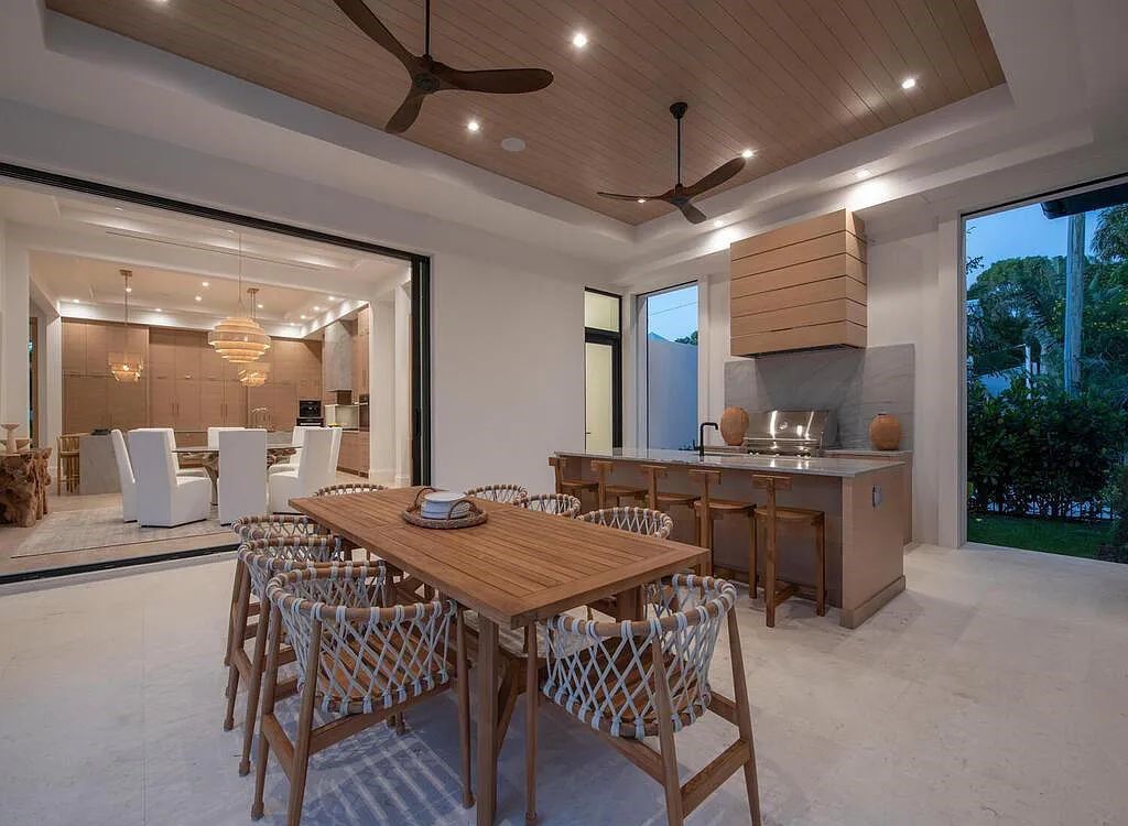 Discover luxurious living at 540 4th Avenue N in Old Naples, Florida. This brand-new home, built in 2023, features 5 beds, 6 baths, and 6,219 sq. ft. of living space.