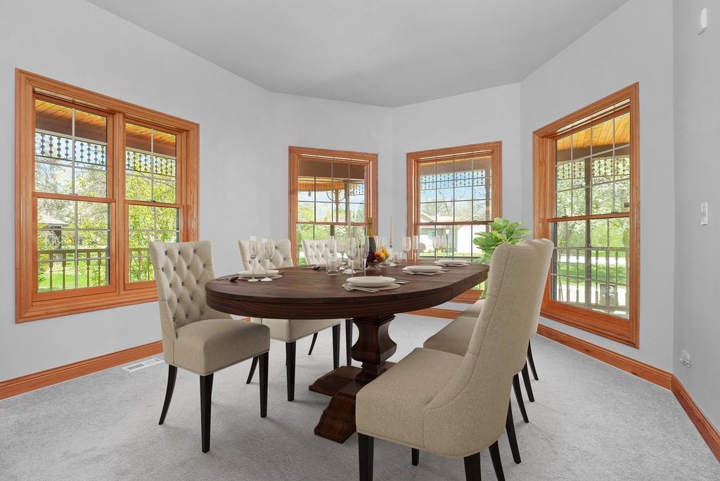Gorgeous Custom 3-Story Victorian Style Home with Luxury Features in La Grange Highlands, IL Asking $2.65M