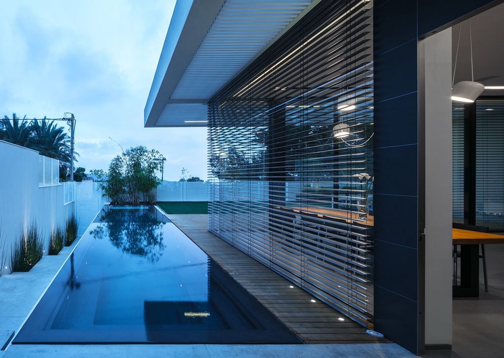 House F creates clean, modern & in-outdoor spaces by A.M.N Architecture