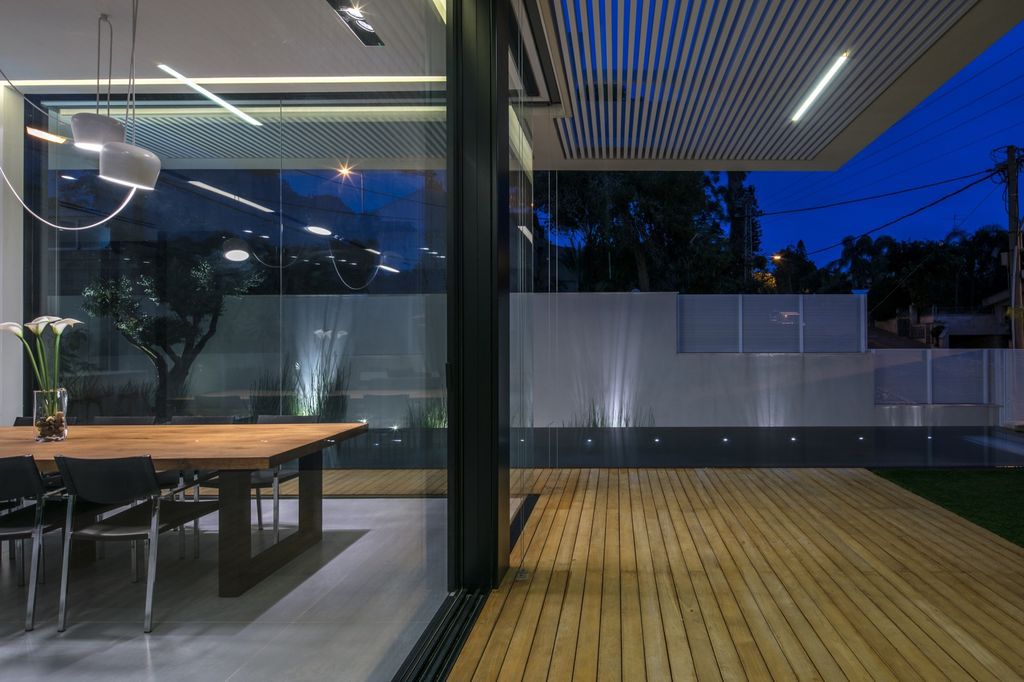 House F creates clean, modern & in-outdoor spaces by A.M.N Architecture