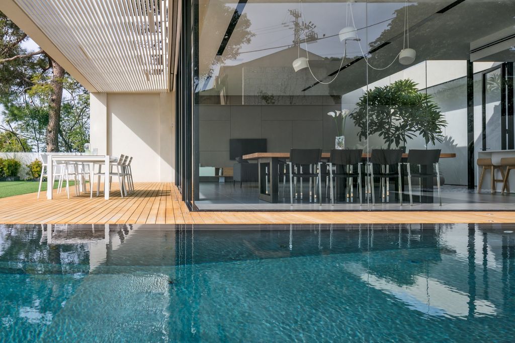 House F creates clean, modern & in-outdoor spaces by A.M.N Architecture