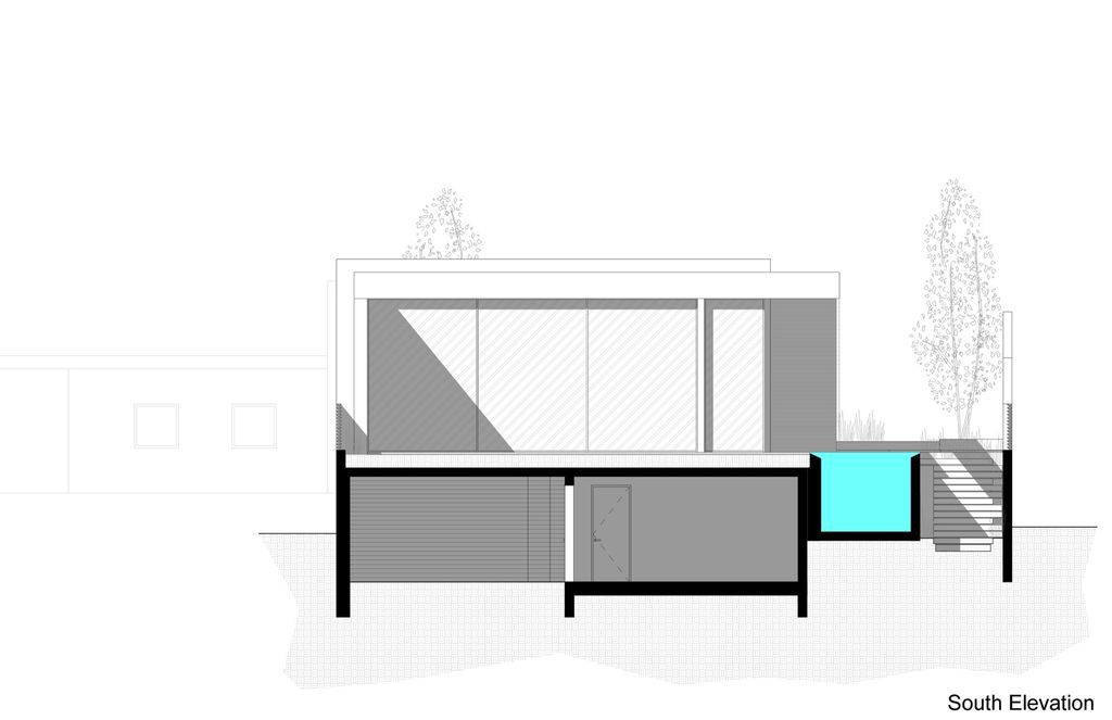 House F creates clean, modern & in-outdoor spaces by A.M.N Architecture