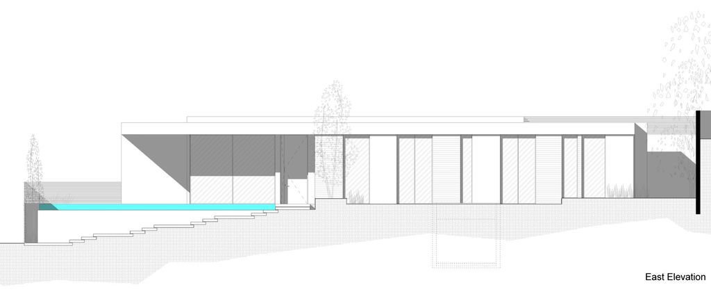 House F creates clean, modern & in-outdoor spaces by A.M.N Architecture
