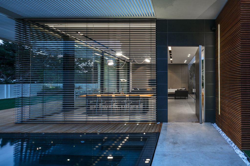 House F creates clean, modern & in-outdoor spaces by A.M.N Architecture