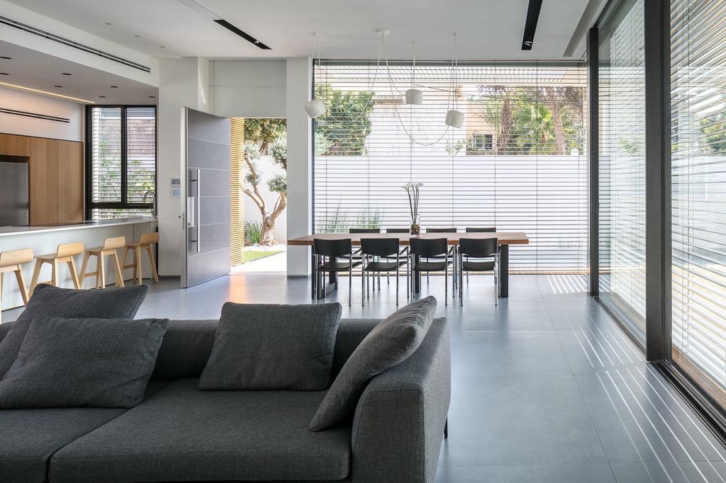 House F creates clean, modern & in-outdoor spaces by A.M.N Architecture