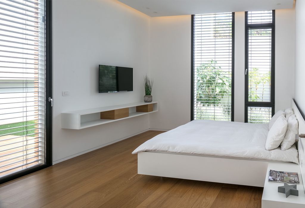 House F creates clean, modern & in-outdoor spaces by A.M.N Architecture