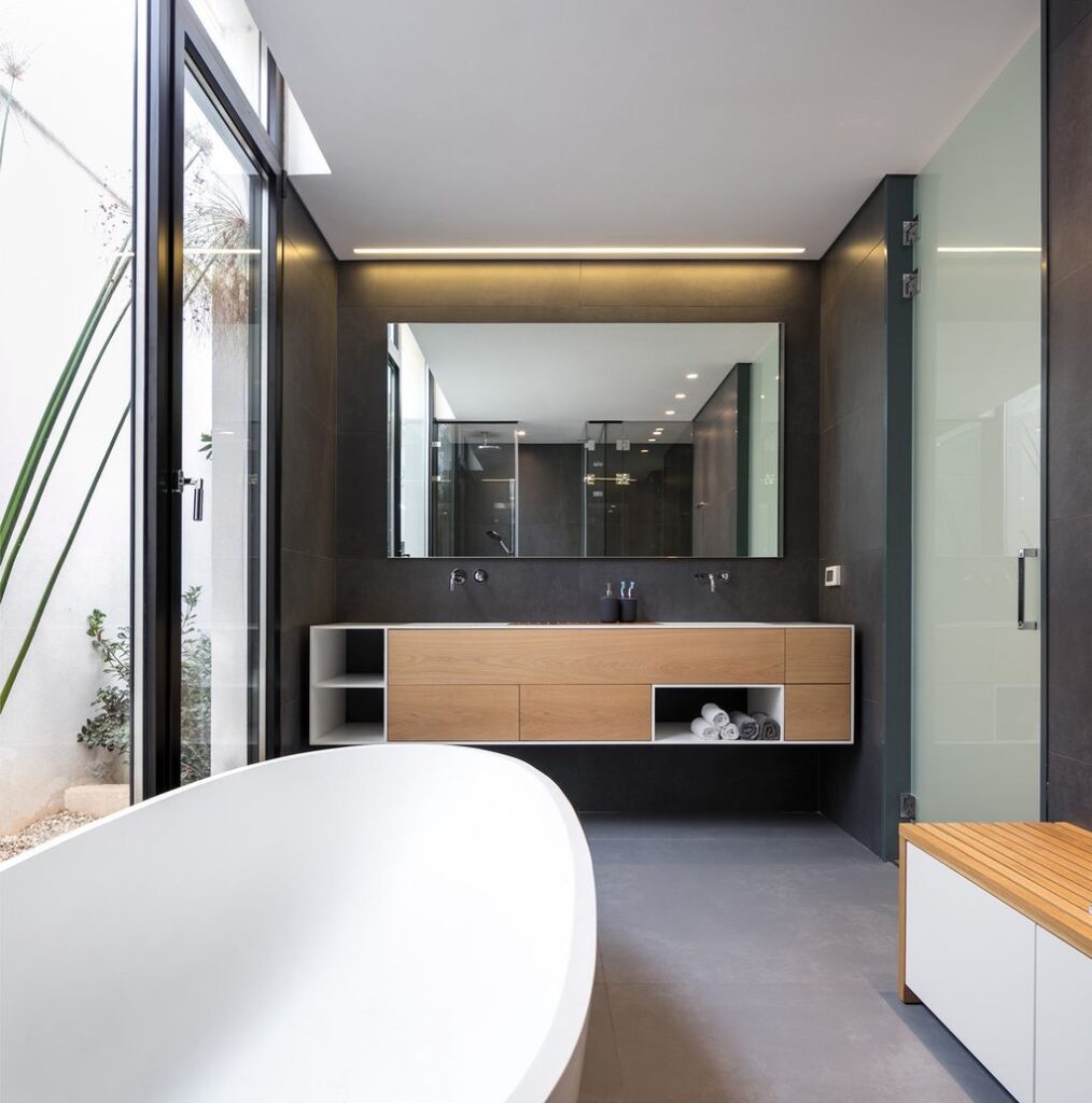 House F creates clean, modern & in-outdoor spaces by A.M.N Architecture
