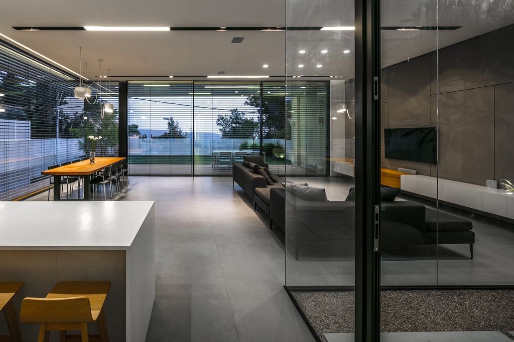 House F creates clean, modern & in-outdoor spaces by A.M.N Architecture