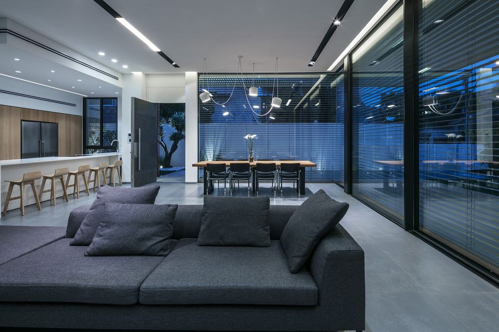House F creates clean, modern & in-outdoor spaces by A.M.N Architecture