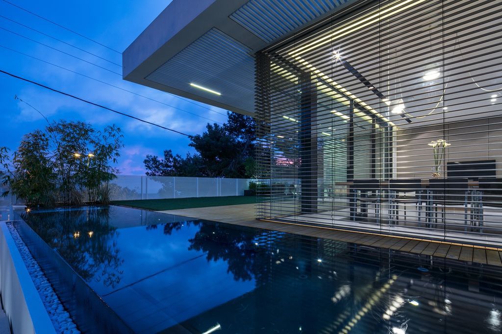 House F creates clean, modern & in-outdoor spaces by A.M.N Architecture
