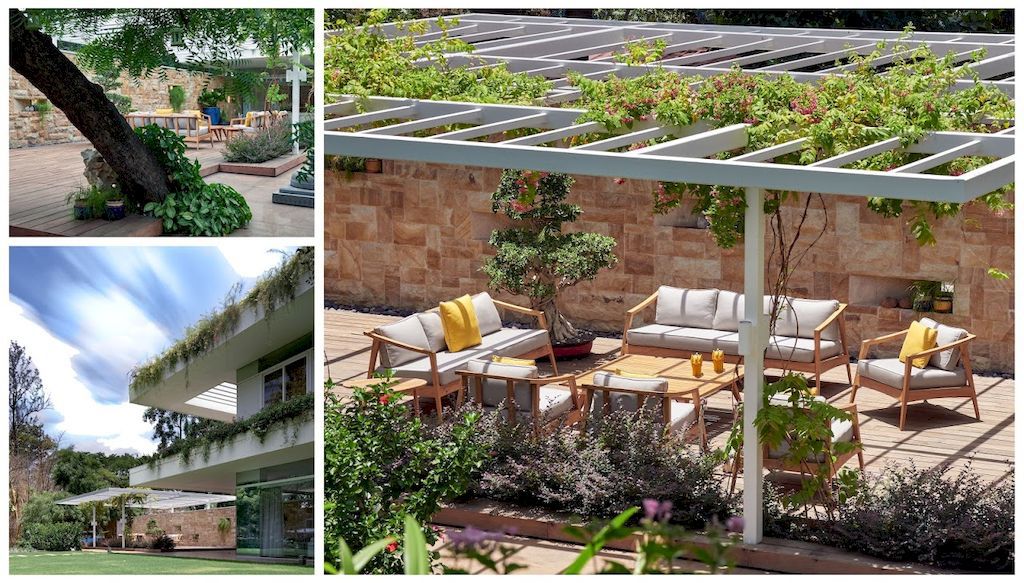 Hovering Gardens House in Pune, India by Niraj Doshi Design Consultancy