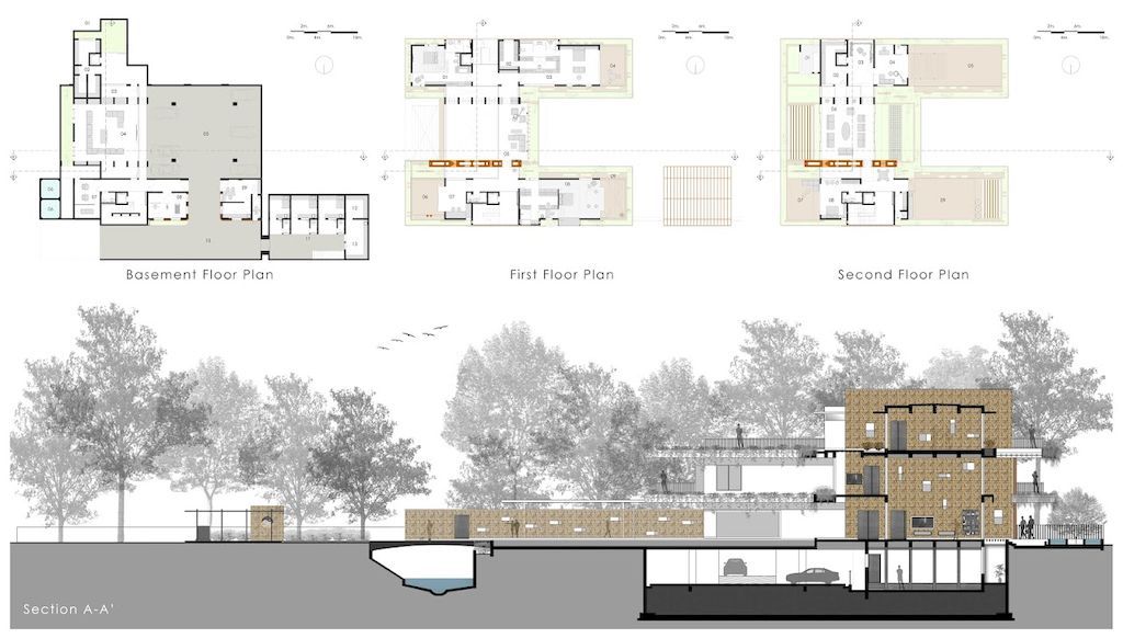 Hovering Gardens House in Pune, India by Niraj Doshi Design Consultancy