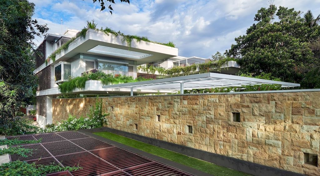 Hovering Gardens House in Pune India by Niraj Doshi Design Consultancy 6