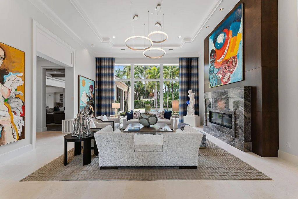 Welcome to 11771 Calleta Court, a luxurious furnished residence in Palm Beach Gardens, Florida. This exceptional home in the Grand Estates of Old Palm Golf Club offers timeless elegance, meticulous craftsmanship, and a desirable location.