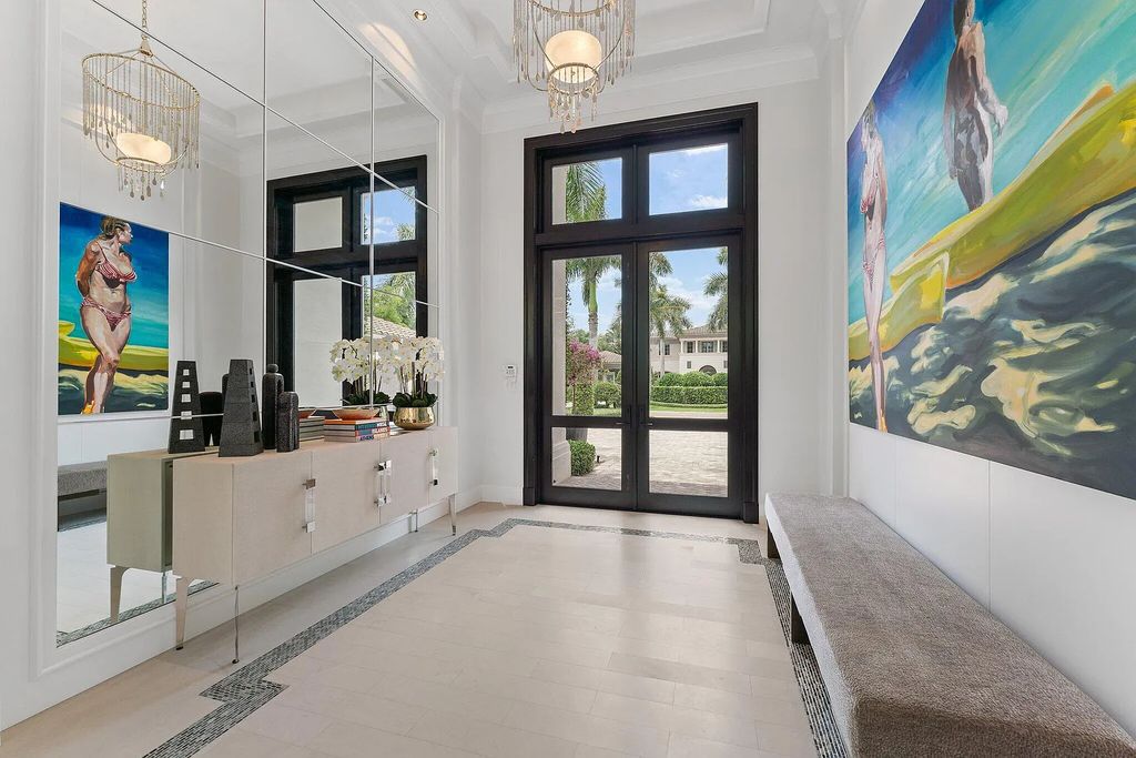 Welcome to 11771 Calleta Court, a luxurious furnished residence in Palm Beach Gardens, Florida. This exceptional home in the Grand Estates of Old Palm Golf Club offers timeless elegance, meticulous craftsmanship, and a desirable location.