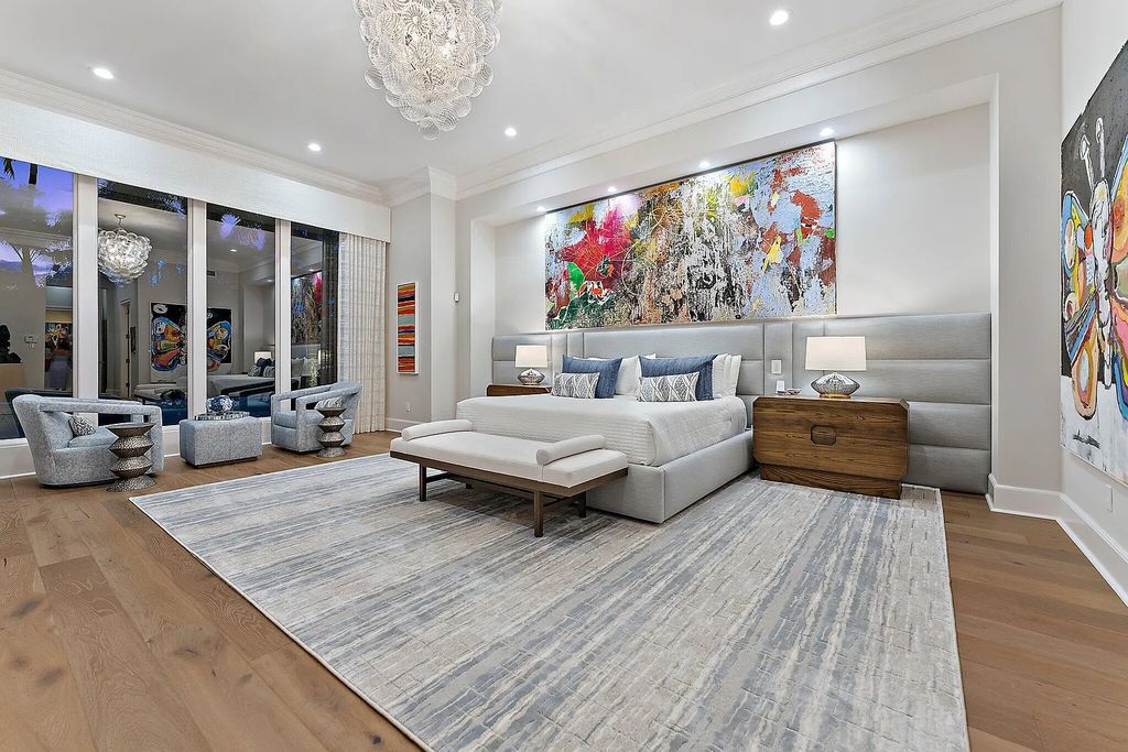 Welcome to 11771 Calleta Court, a luxurious furnished residence in Palm Beach Gardens, Florida. This exceptional home in the Grand Estates of Old Palm Golf Club offers timeless elegance, meticulous craftsmanship, and a desirable location.