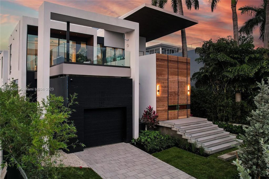 Welcome to Villa Marco at 1369 N Venetian Way, Miami Beach, Florida. Developed by Sabal Development, this masterfully crafted residence captures breathtaking bay views and natural light. With 5 beds and 6 baths spanning 7,283 sqft, it offers elegance, relaxation, and entertainment. 