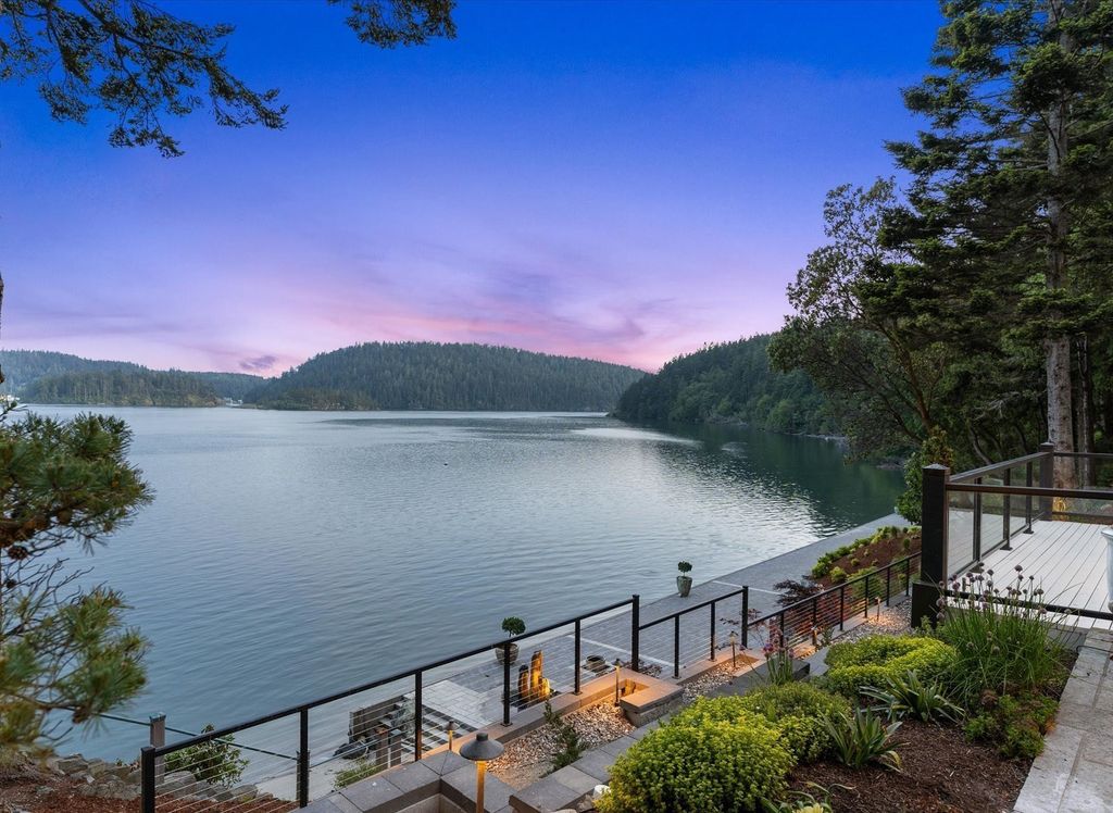 Magnificent Anacortes, WA Waterfront Estate: Private Beach, Unparalleled Views Listed at $8 Million