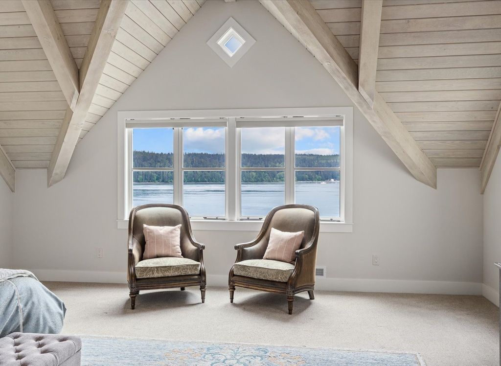 Magnificent Anacortes, WA Waterfront Estate: Private Beach, Unparalleled Views Listed at $8 Million