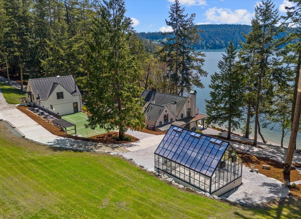 Magnificent Anacortes, WA Waterfront Estate: Private Beach, Unparalleled Views Listed at $8 Million