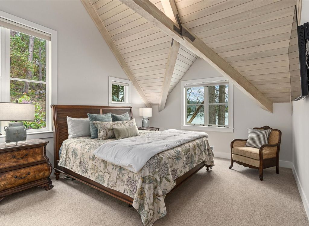 Magnificent Anacortes, WA Waterfront Estate: Private Beach, Unparalleled Views Listed at $8 Million