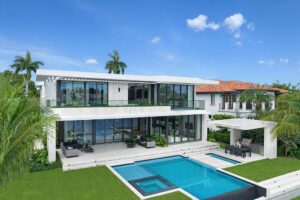 Magnificent Waterfront Residence in Bay Harbor Islands is Asking $23.5 Million