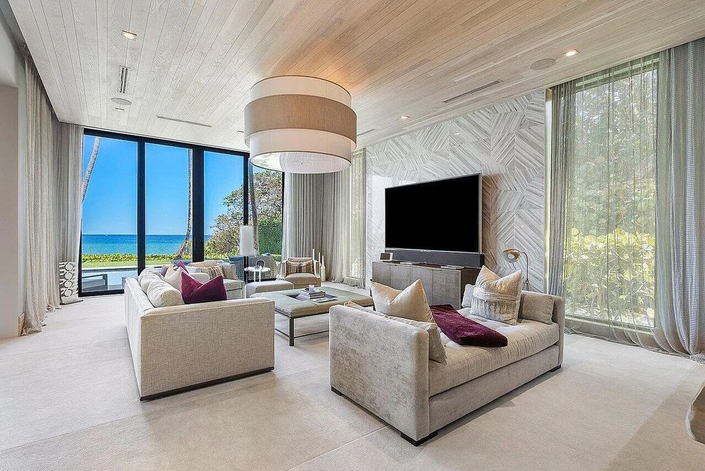 Welcome to 1115 Hillsboro Mile, a luxurious 6-bedrooms, 8-bathrooms home in Hillsboro Beach, Florida. Built in 2017 by Mark Timothy Luxury Homes and Affiniti Architects, this property offers stunning ocean views and a private boat dock.