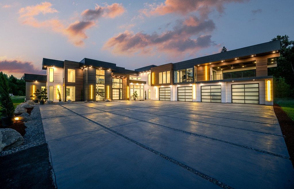 Modern Home with Convenience, Entertainment, and Smart-Ready Features in Brush Prairie, WA  Listed at $3.45M