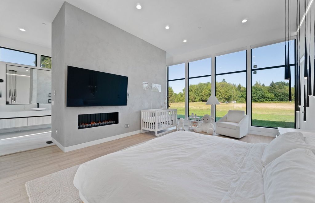 Modern Home with Convenience, Entertainment, and Smart-Ready Features in Brush Prairie, WA  Listed at $3.45M