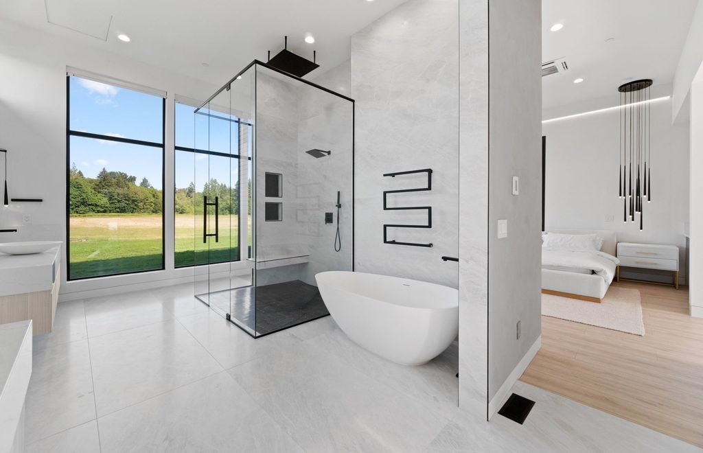 Modern Home with Convenience, Entertainment, and Smart-Ready Features in Brush Prairie, WA  Listed at $3.45M