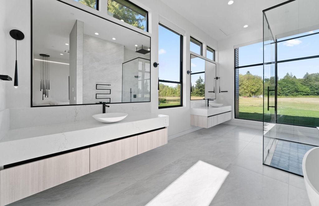 Modern Home with Convenience, Entertainment, and Smart-Ready Features in Brush Prairie, WA  Listed at $3.45M