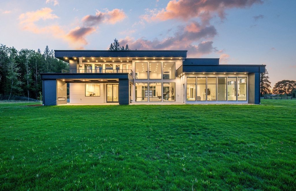 Modern Home with Convenience, Entertainment, and Smart-Ready Features in Brush Prairie, WA  Listed at $3.45M