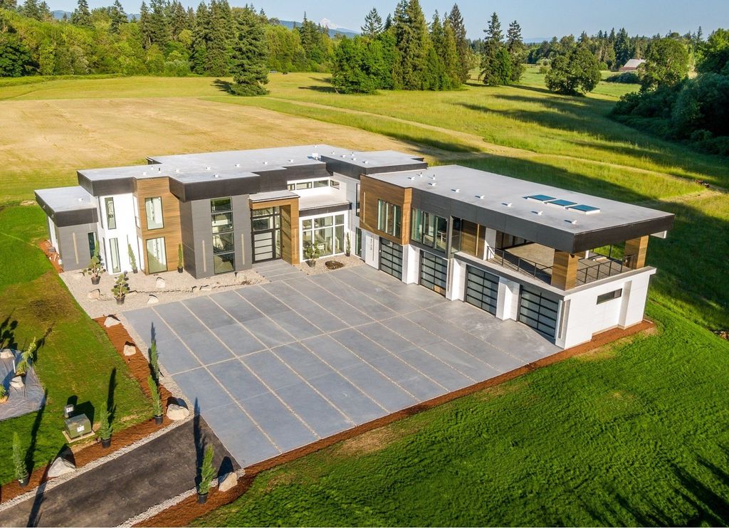 Modern Home with Convenience, Entertainment, and Smart-Ready Features in Brush Prairie, WA  Listed at $3.45M