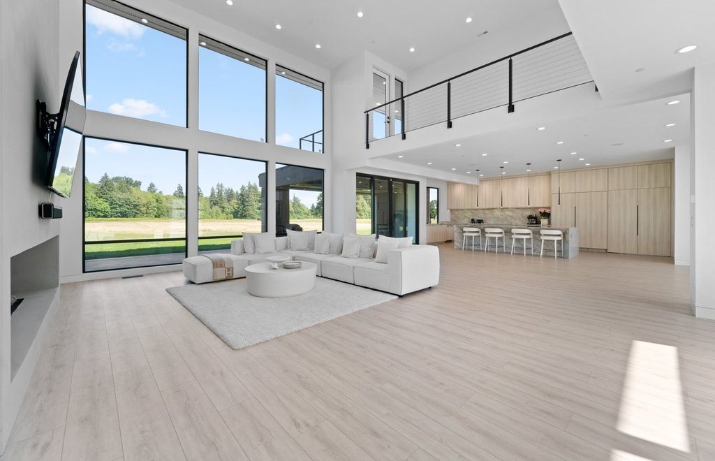 Modern Home with Convenience, Entertainment, and Smart-Ready Features in Brush Prairie, WA  Listed at $3.45M