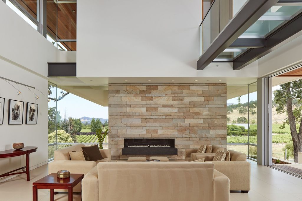 Oak Knoll house, harmony of architecture, nature by Swatt Miers Architects