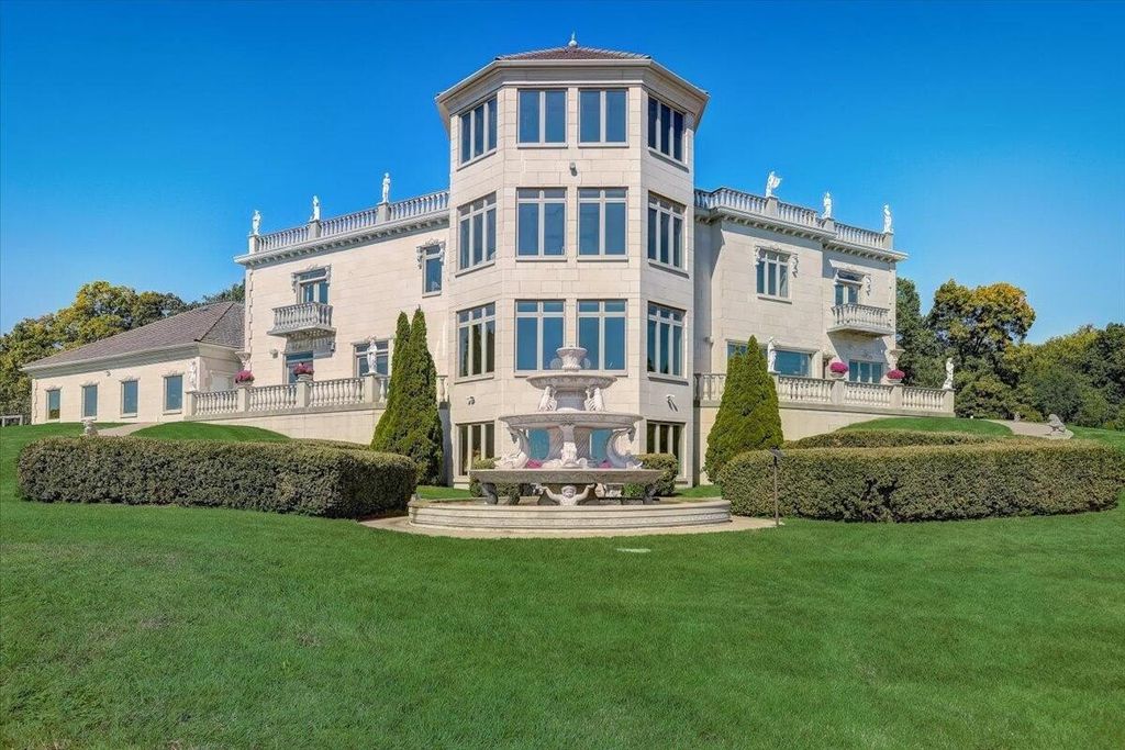 Opulent Beauty and Exquisite Craftsmanship Await - Mukwonago,WI Estate Listed at $4,933,300