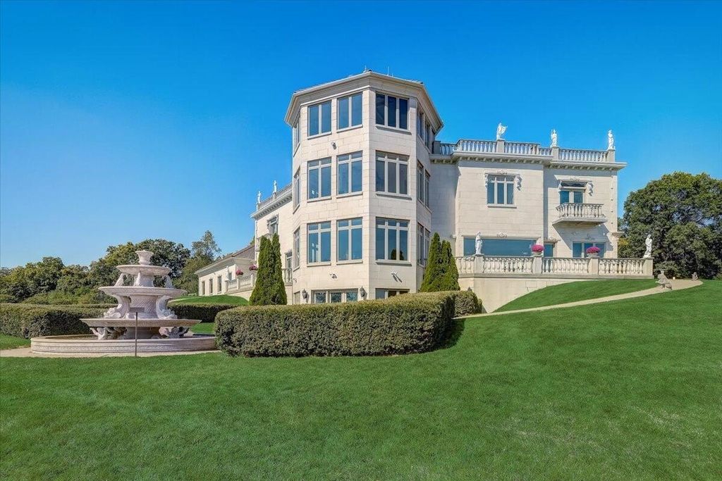 Opulent Beauty and Exquisite Craftsmanship Await - Mukwonago,WI Estate Listed at $4,933,300