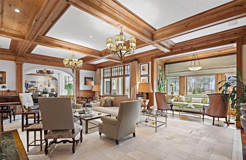 Opulent Chateauesque Masterpiece Estate on 7 Park-Like Acres in Old Westbury, NY - Asking $50 Million