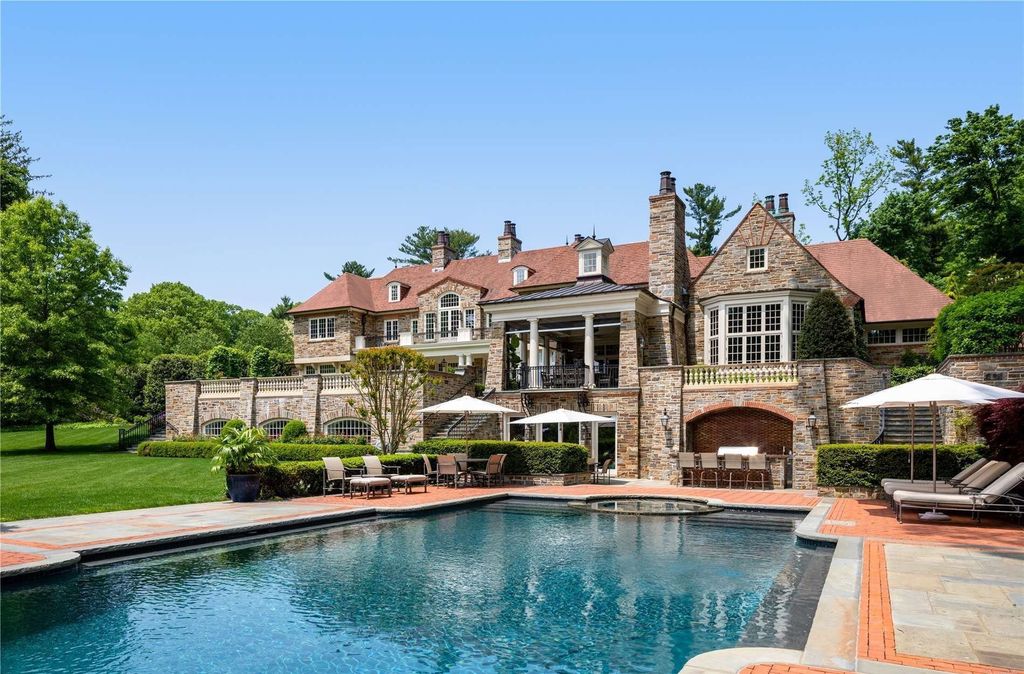 Opulent Chateauesque Masterpiece Estate on 7 Park-Like Acres in Old Westbury, NY - Asking $50 Million