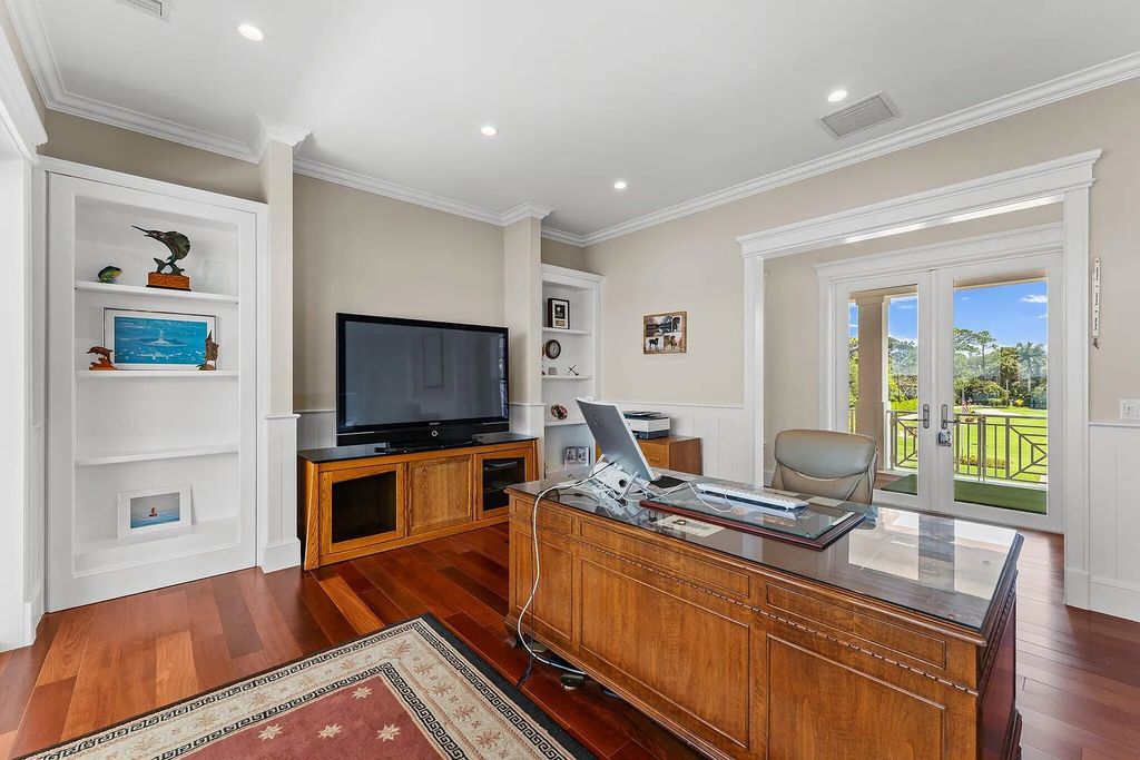 Introducing 5874 Pennock Point Road, a luxurious estate in Jupiter, Florida. This stunning property offers 5 bedrooms, 8 bathrooms, and 7,434 square feet of living space.