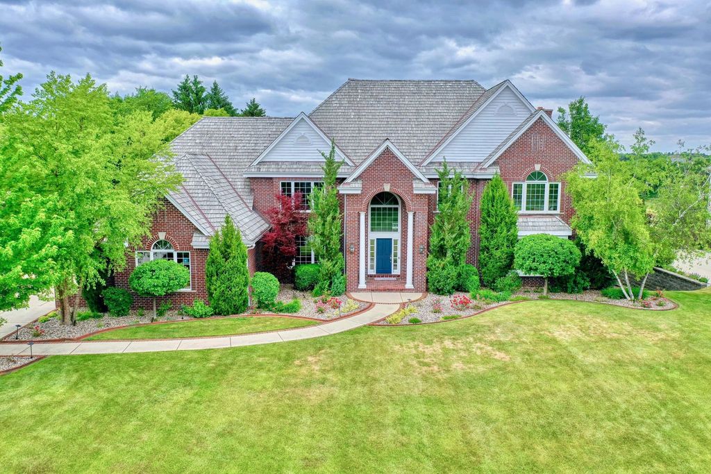 Spectacular Custom-Built Masterpiece: All-Brick Elegance in Hartland, WI Asking $2,099,900