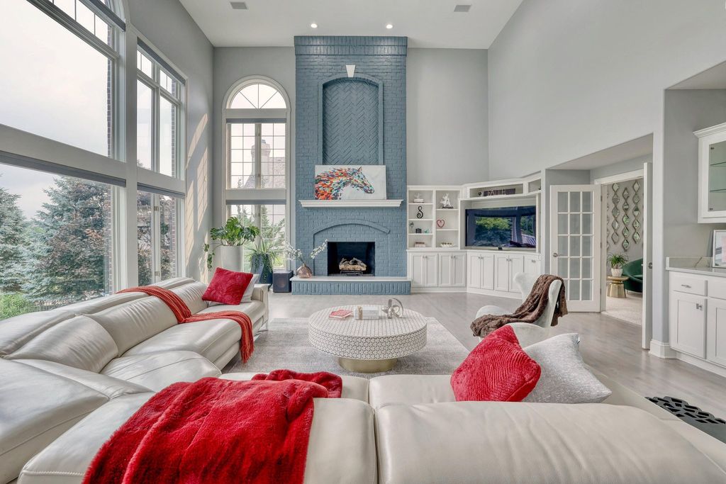Spectacular Custom-Built Masterpiece: All-Brick Elegance in Hartland, WI Asking $2,099,900