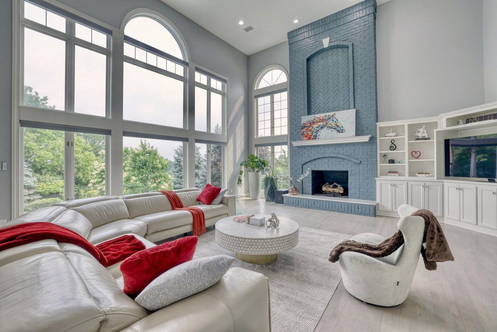 Spectacular Custom-Built Masterpiece: All-Brick Elegance in Hartland, WI Asking $2,099,900