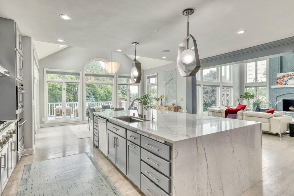 Spectacular Custom-Built Masterpiece: All-Brick Elegance in Hartland, WI Asking $2,099,900