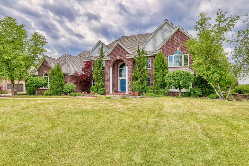 Spectacular Custom-Built Masterpiece: All-Brick Elegance in Hartland, WI Asking $2,099,900