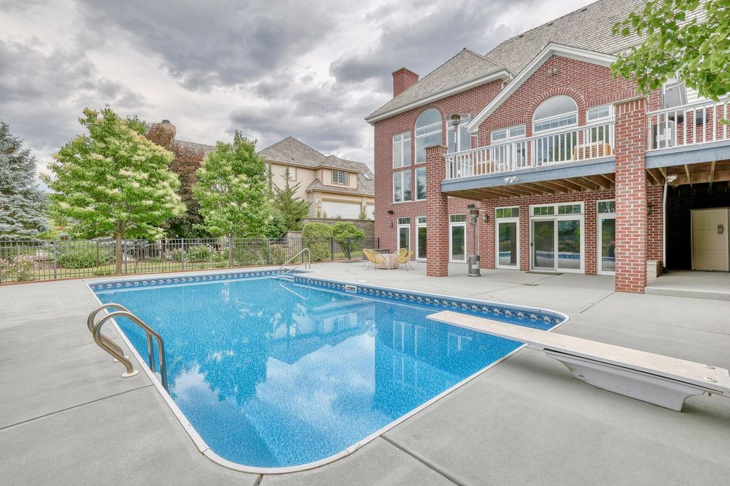 Spectacular Custom-Built Masterpiece: All-Brick Elegance in Hartland, WI Asking $2,099,900